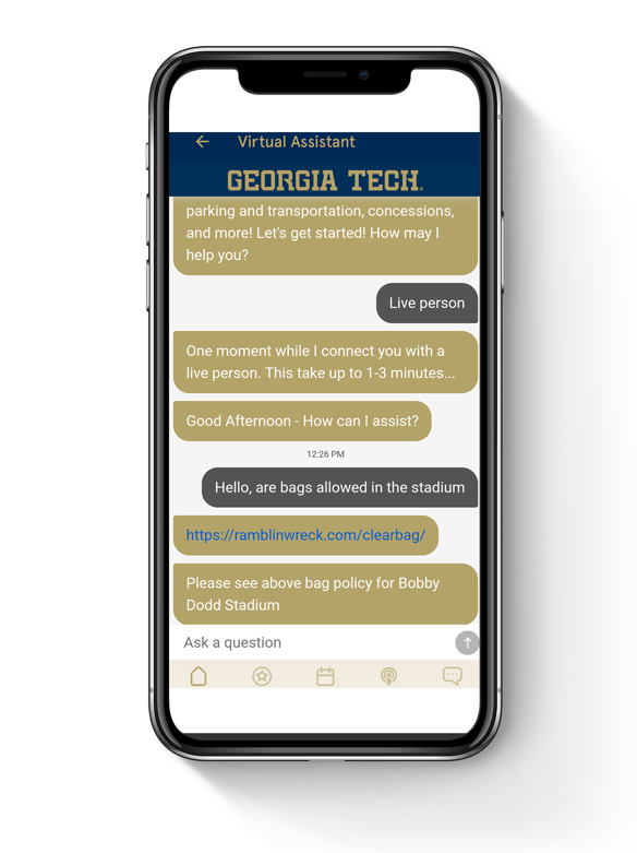 Georgia Tech Live Chat App