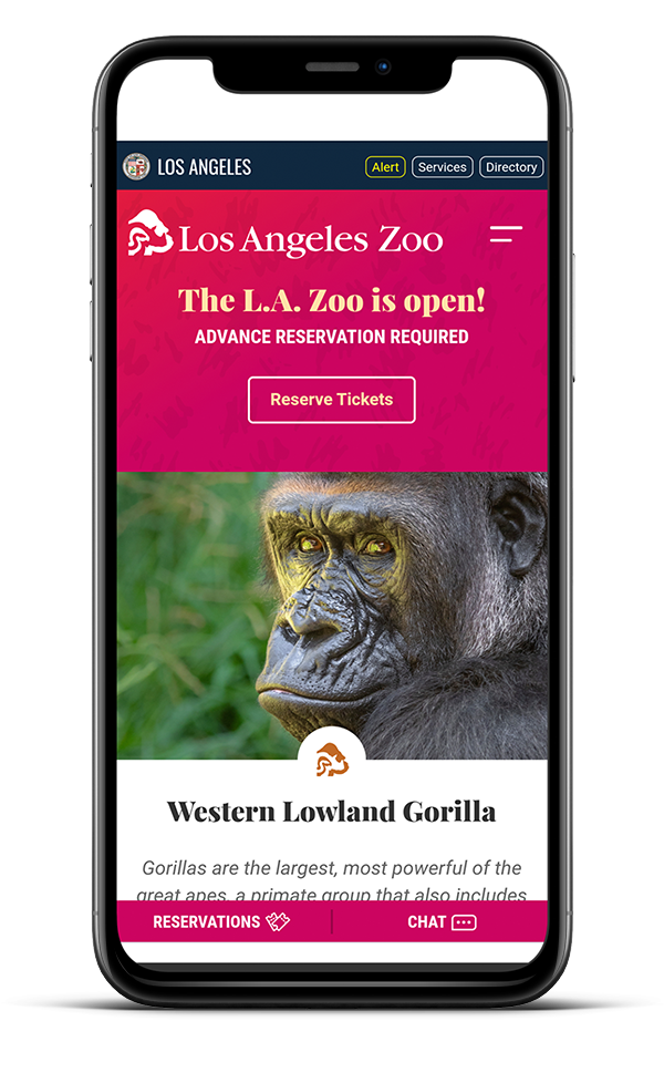 Los Angeles Zoo Virtual Assistant