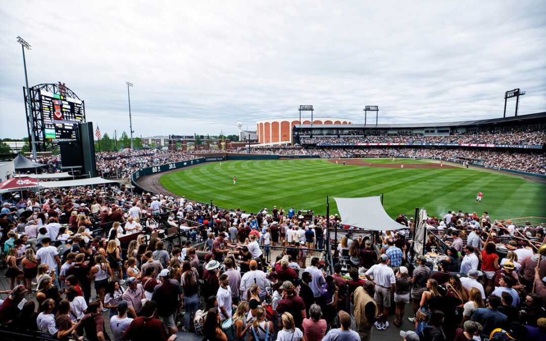 Game of the Mississippi State University Stadium