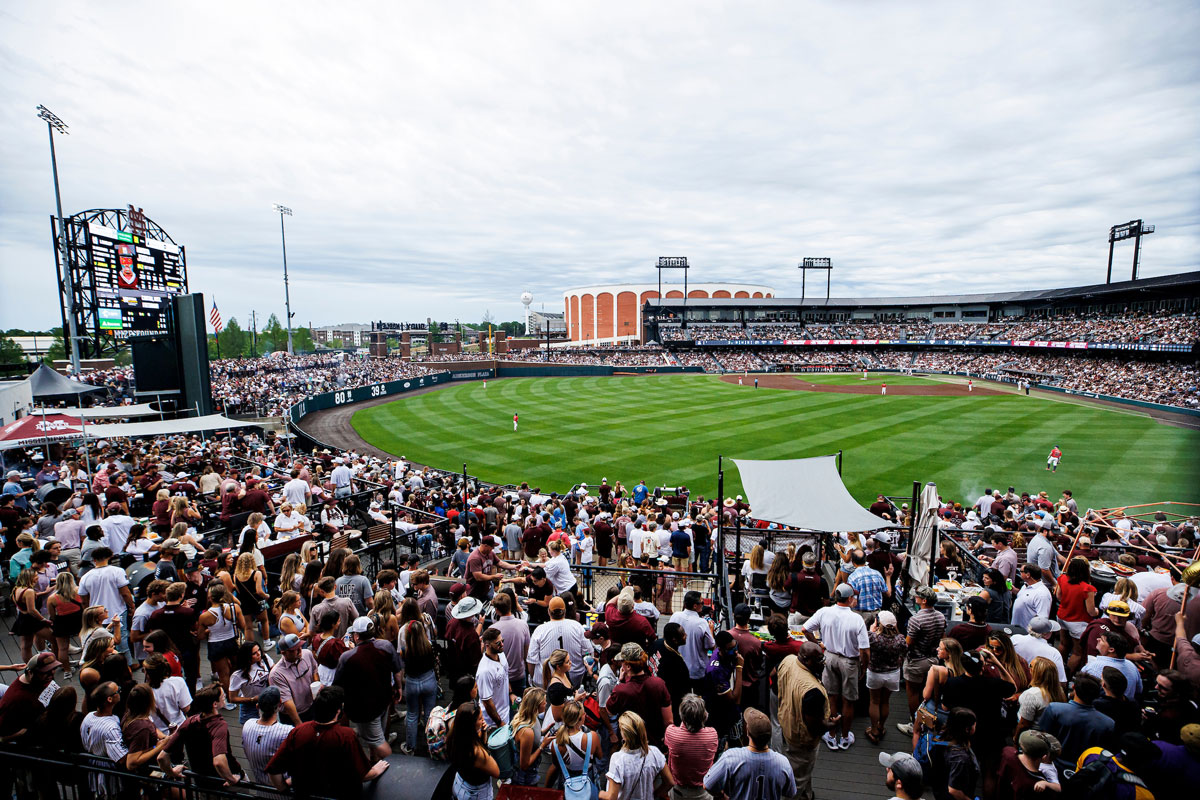 Game of the Mississippi State University Stadium