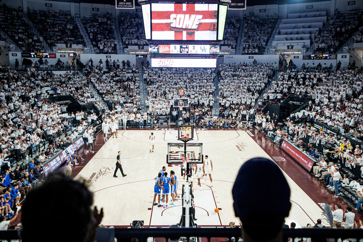 A game of the Mississippi State University